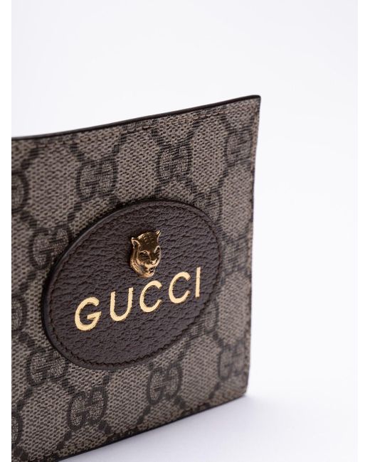 Gucci White `Neo Vintage Gg Supreme` Wallet for men