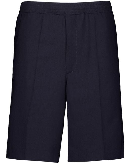 Givenchy Blue 'Tailoerd' Bermuda Shorts for men