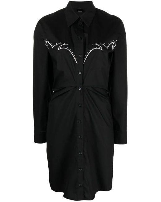 Pinko `Actors` Dress in Black | Lyst