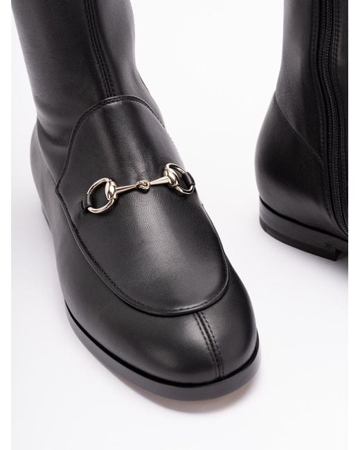 Gucci Black 'Jordaan' Boots
