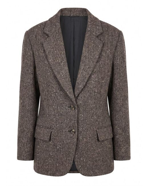 Brunello Cucinelli Brown Suit-Type Jacket