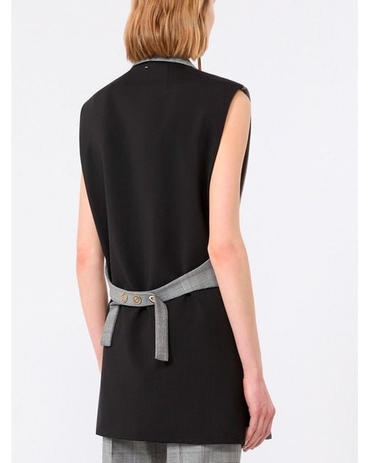 Sportmax Gray 'Abete' Vest