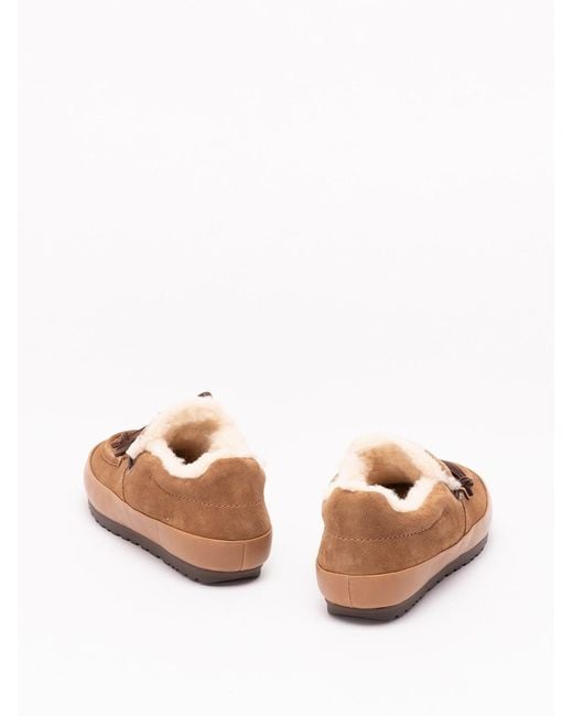 Ugg Brown Quill Slip-On