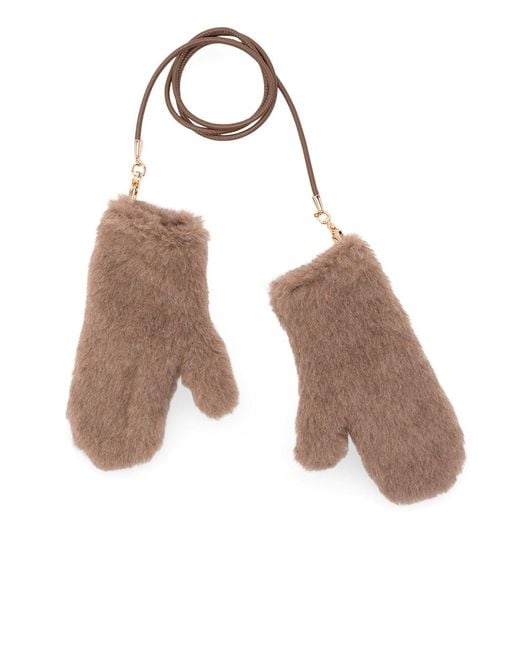 Max Mara White Ombrato04 Gloves