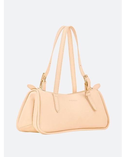 Longchamp Natural 'Looong' Large Shoulder Bag