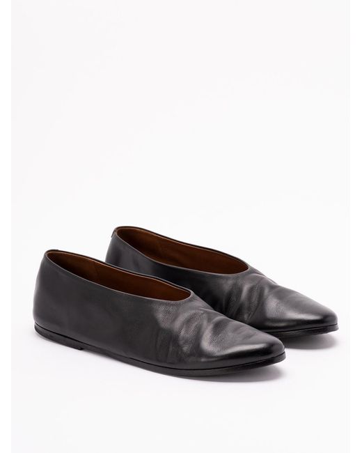Marsèll White 'Coltellaccio' Ballerinas