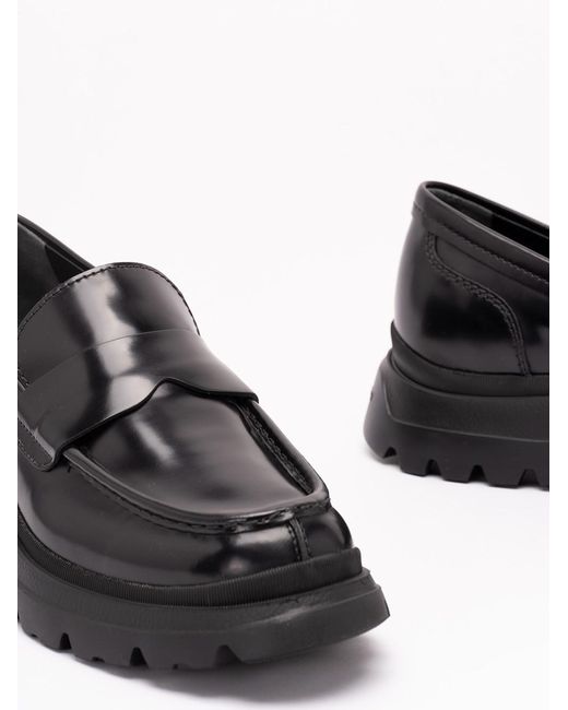Hogan Black H692 Loafers for men