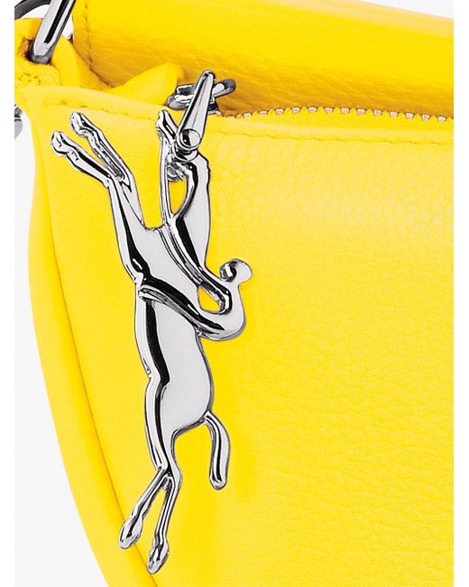 `Smile` Small Crossbody Bag di Longchamp in Yellow