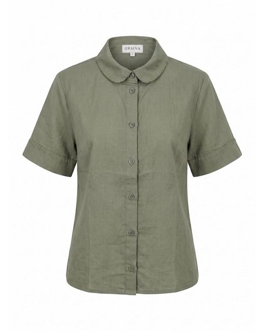 ORSINA Green Short Sleeves Shirt