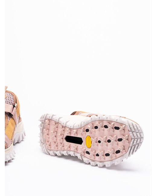 Moncler Pink `trailgrip Vela` Sandals