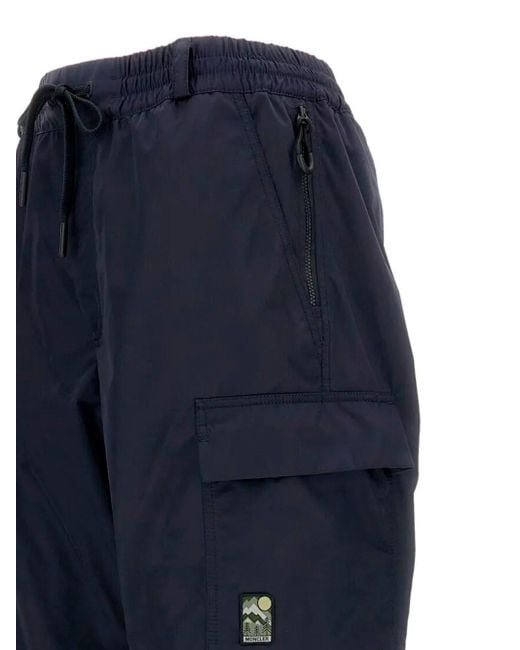 Moncler Blue Pants for men