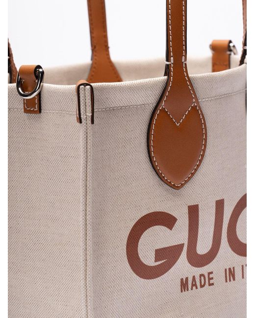 Gucci Pink ` Canvas` Tote Bag