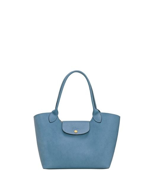 Longchamp Blue 'Epure' Large Tote