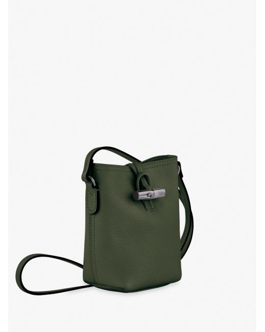 `Roseau Essential` Extra Small Crossbody Bag di Longchamp in Green