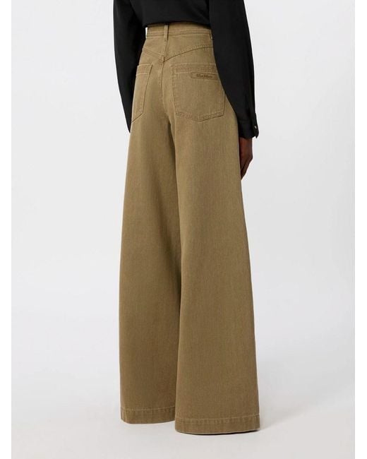Max Mara Green Alamaro Pants
