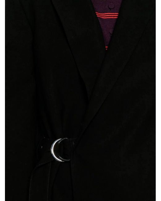 Loewe Black Draped Jacket