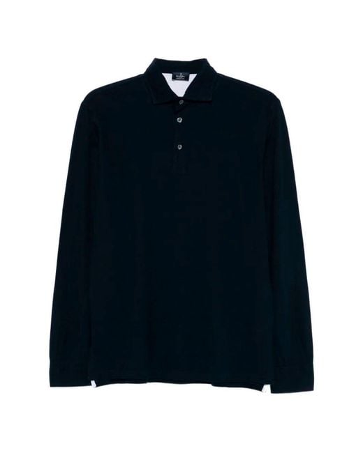 Barba Napoli Blue Polo for men