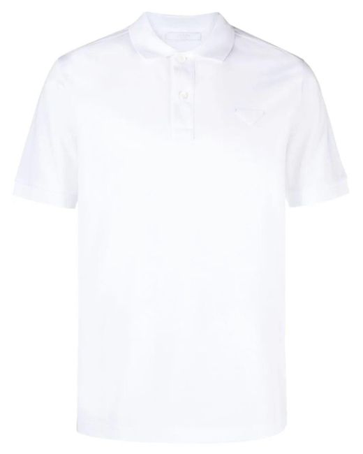 Prada White Polo Shirt for men