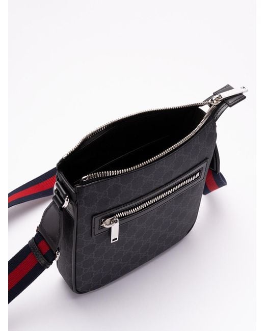 Gucci Shoulder Bag With Monogram in Black for Men | Lyst