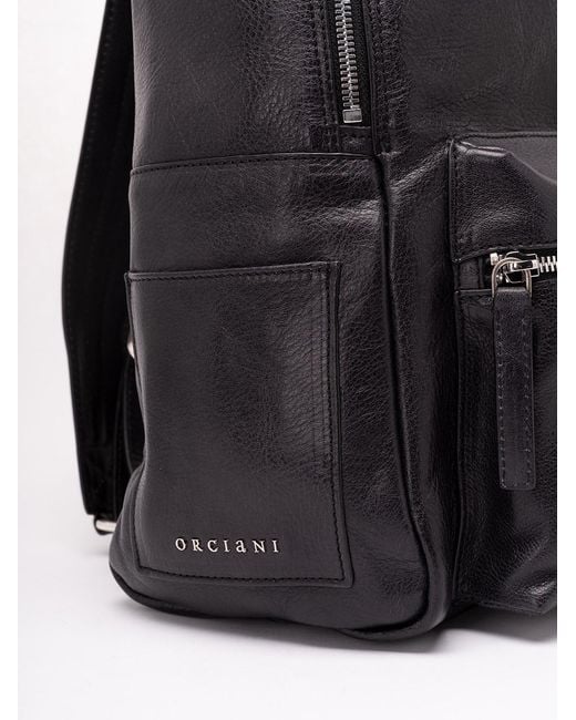 Orciani Black 'Lagoon' Backpack for men