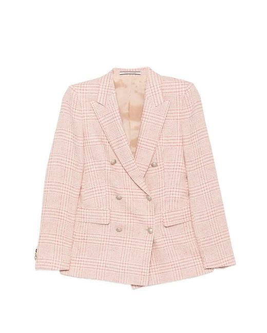 Tagliatore Pink 'Parigi' Jacket