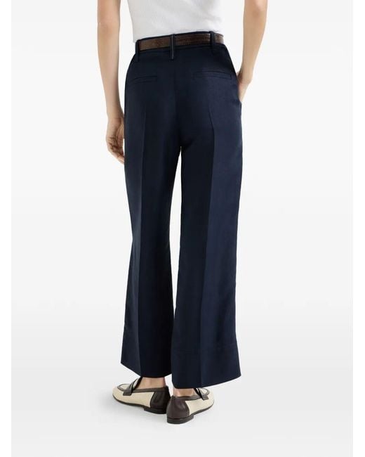 Brunello Cucinelli Blue Pants