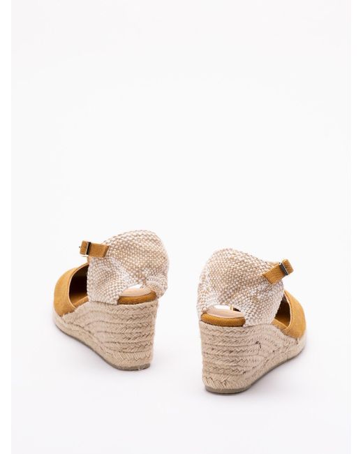 Castaner White 'Carol/6/002' Wedge Espadrilles