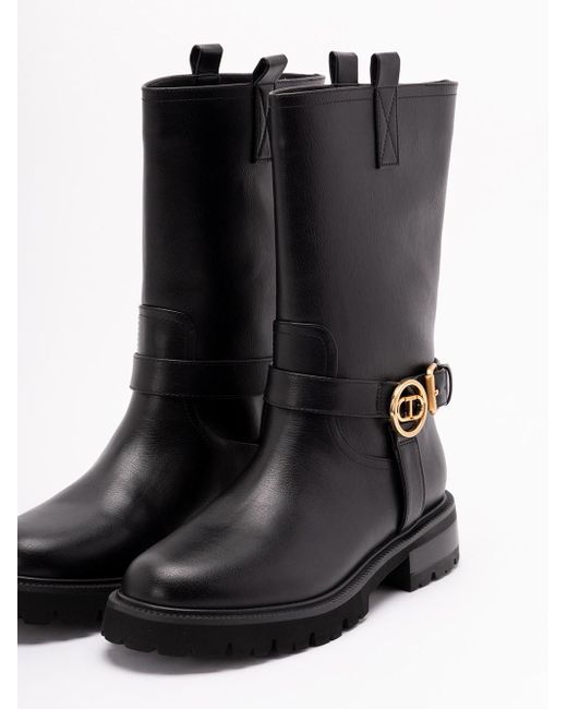 Twinset Black Boots