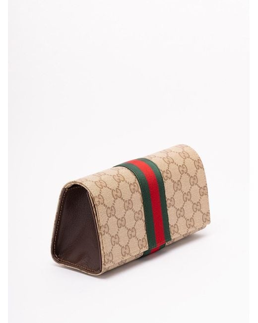 Gucci Pink Small Pouch With Strap And Web