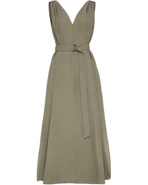 green dress long formal Elegant Green Dress Prom Floor Length Long Sleeve One Shoulder Fall Wedding  Guest Stretch Fabric with Slit fg5406