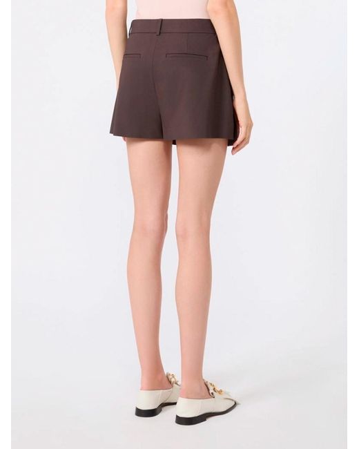 Sportmax Brown 'Ottuso' Shorts