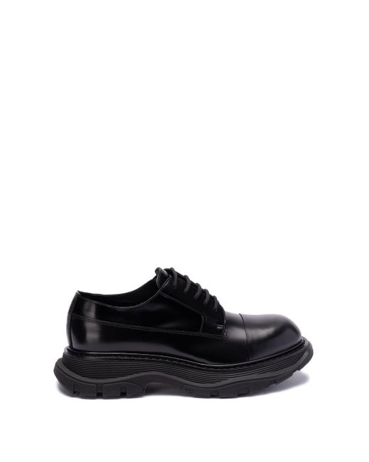 Alexander McQueen Black Laced Shoes for men