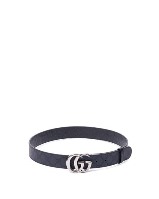 Gucci Blue `Gg Marmont` Belt for men