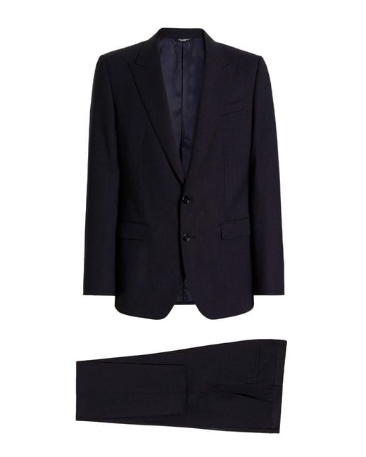 Dolce & Gabbana Blue Suit for men
