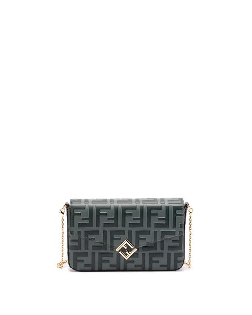 Fendi Gray Wallet On Chain