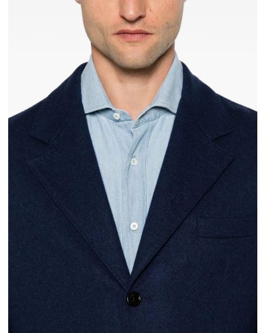Brunello Cucinelli Blue Blazer for men