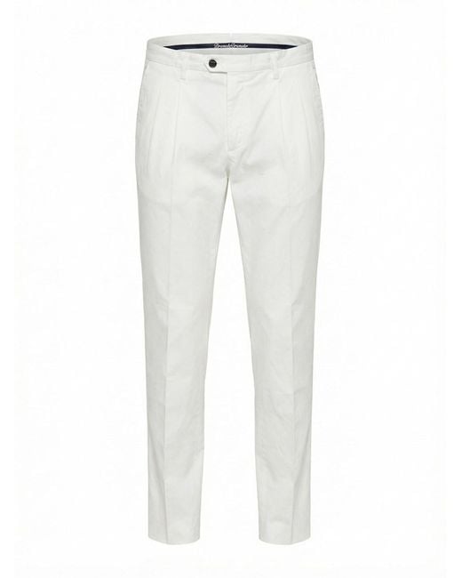 Drumohr White Chino Pants for men