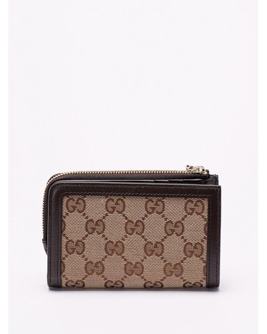 `Original Gg` Wallet di Gucci in Brown