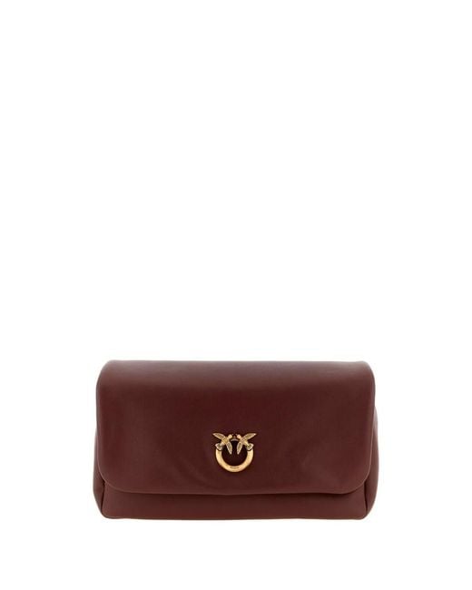 Pinko Purple 'Click Soft Horizontal' Bag
