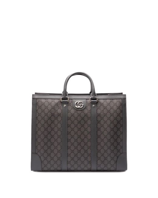 Gucci Gray `ophidia` Large Tote Bag for men