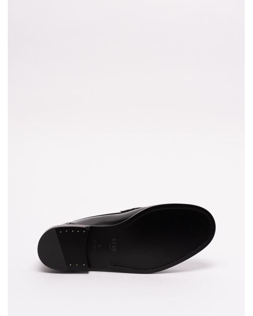 Fendi White `O`?Lock` Loafers for men