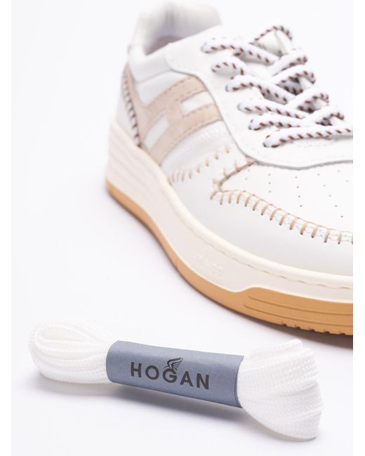 Hogan White `H630` Sneakers