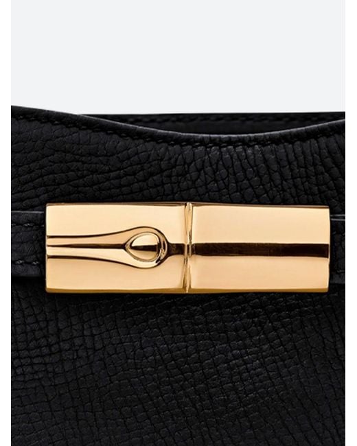 Longchamp Black 'Le Smart Flow' Extra Small Bucket Bag
