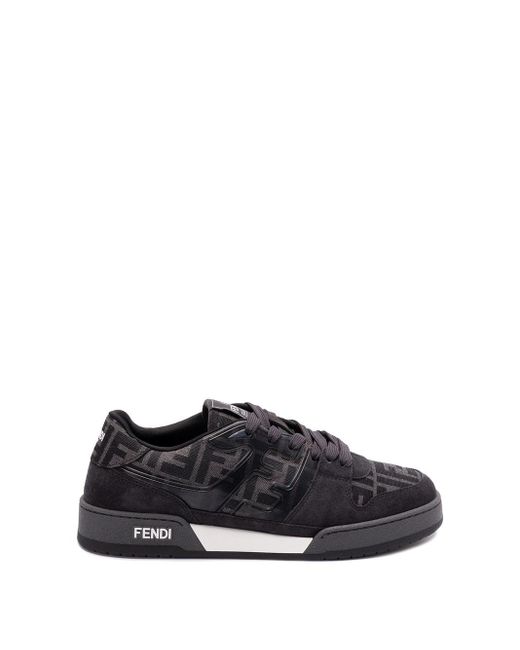 'Match Cross' Sneakers di Fendi in Black da Uomo