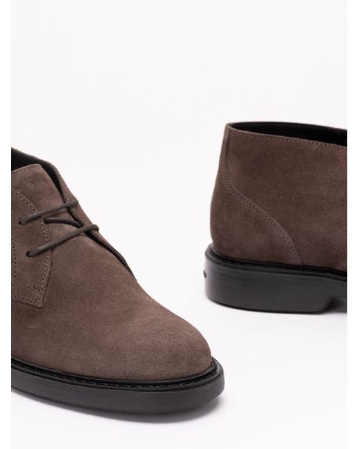 Hogan Brown H704 Lace-Up for men