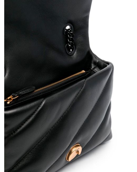 Pinko Black Mini `Love Puff` Handbag