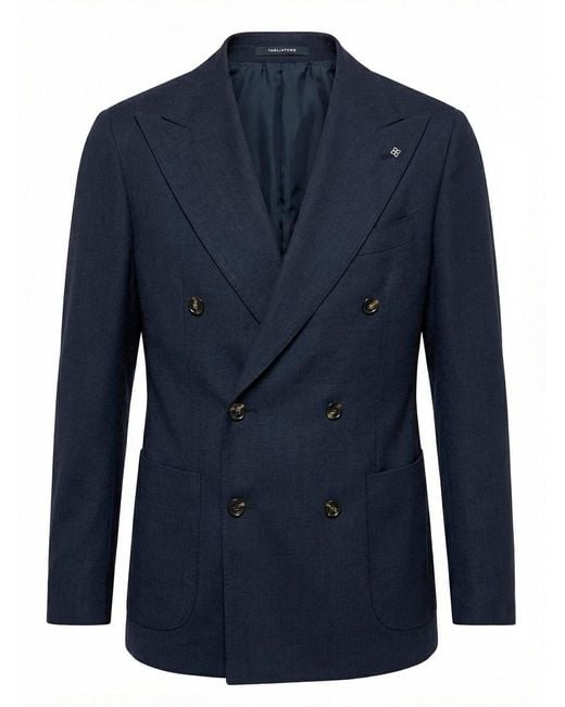 Tagliatore Blue 'Revival' Jacket for men