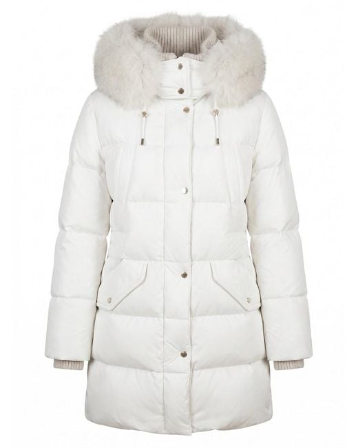 Moorer White 'Talassa' Jacket