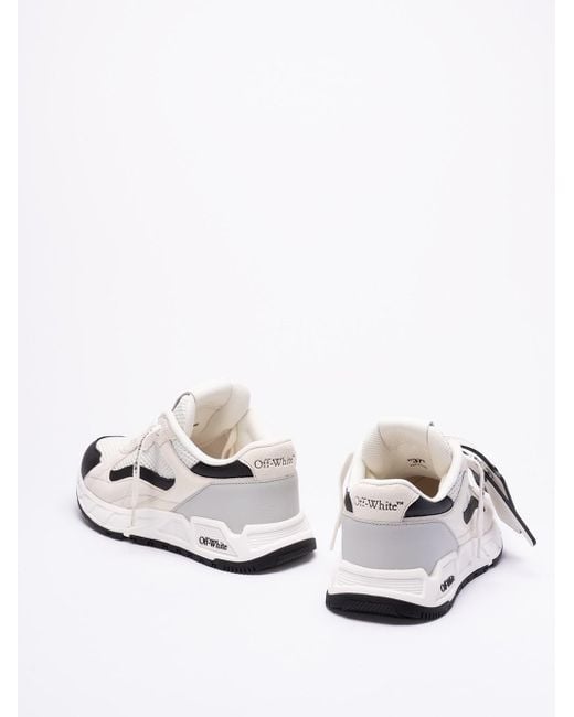 `Kick Off` Sneakers di Off-White c/o Virgil Abloh in White