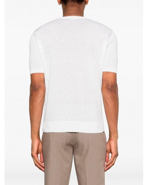Drumohr White T-Shirt for men